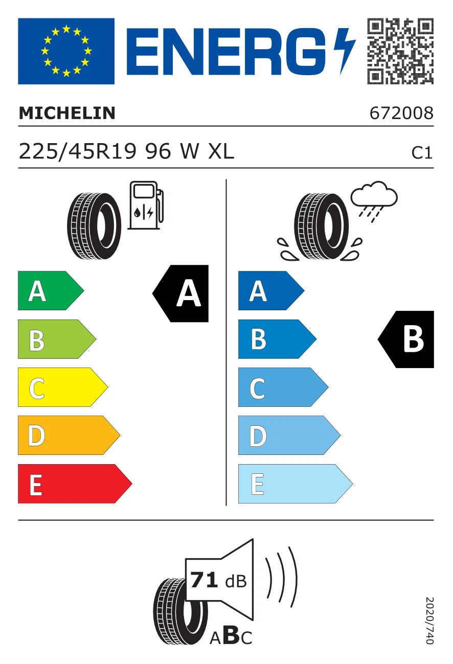 PNEUMATICI NUOVI MICHELIN PILOT SPORT 4 225/45 R19 96W XL TL ESTIVO