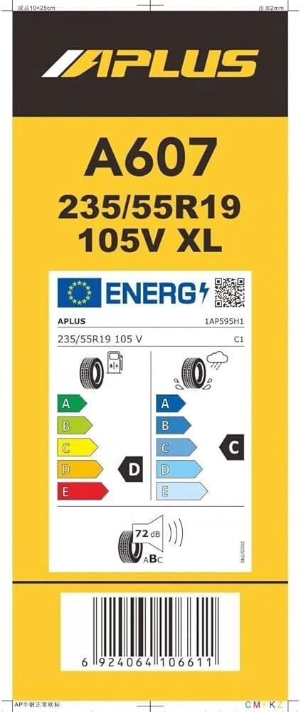 PNEUMATICI NUOVI APLUS 235/55 R19 105V XL NUOVO ESTIVO