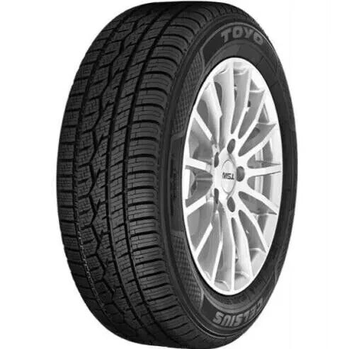 PNEUMATICI NUOVI 155/65 R14 TOYO CELSIUS 75T TL 4STAGIONI